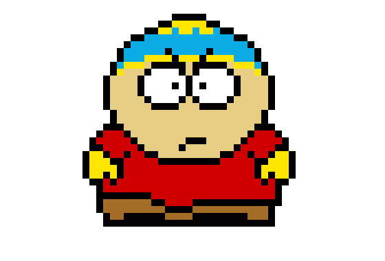 [9664c4] eric cartmen pixel art