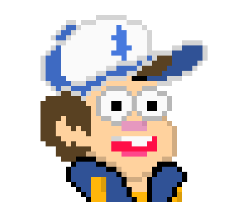 [f7c573] remember Lily Joye Mawile? i found one of her old pixel arts before she left PAM -SAL