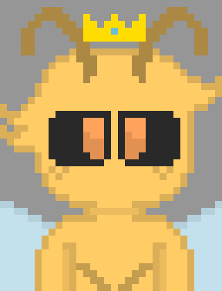 [4fbda4] lays down next to them*your a good bee...here have normal honey...and none of the honey with the white ok....-bobee