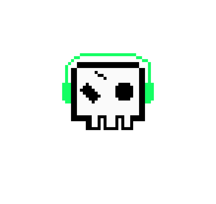 [05ad4d] Pixel art skeleton 4