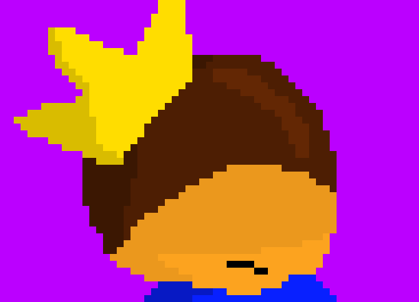 [401102] *watering roses in his throne room*ah,what a lovely day.-the king