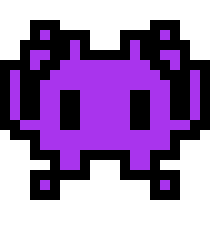 [9664c4] space invader emogji