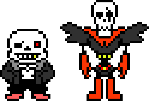 [9664c4] sans and papyrus sprites