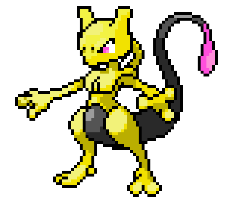 [9664c4] Pencil Mewtwo