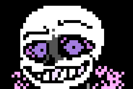[19b811] Yours reminds me of bullet hell sans, fell sans, swapfell, and basically all the rough lookin ones! So I adore the sprite alot! - Mix