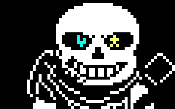 [43520c] *uses normal bones and gaster blasters* - ink