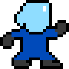 [9664c4] BlueAstronautRightWalking