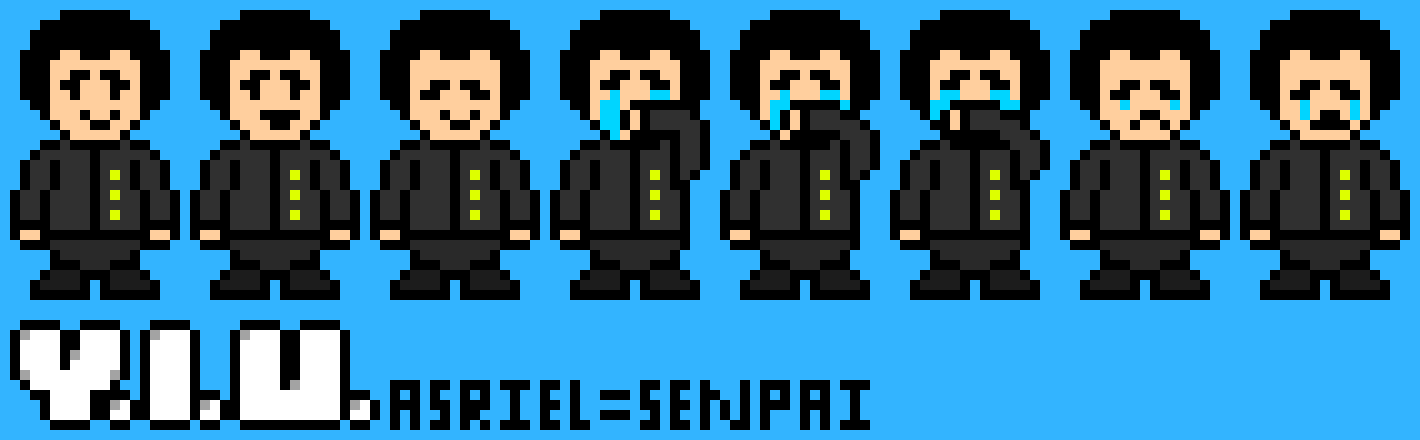 [9664c4] Your Indie Underground (My AU) Asriel = Senpai