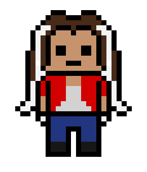 [effa2c] Danganronpa Pixel Sprite Chie