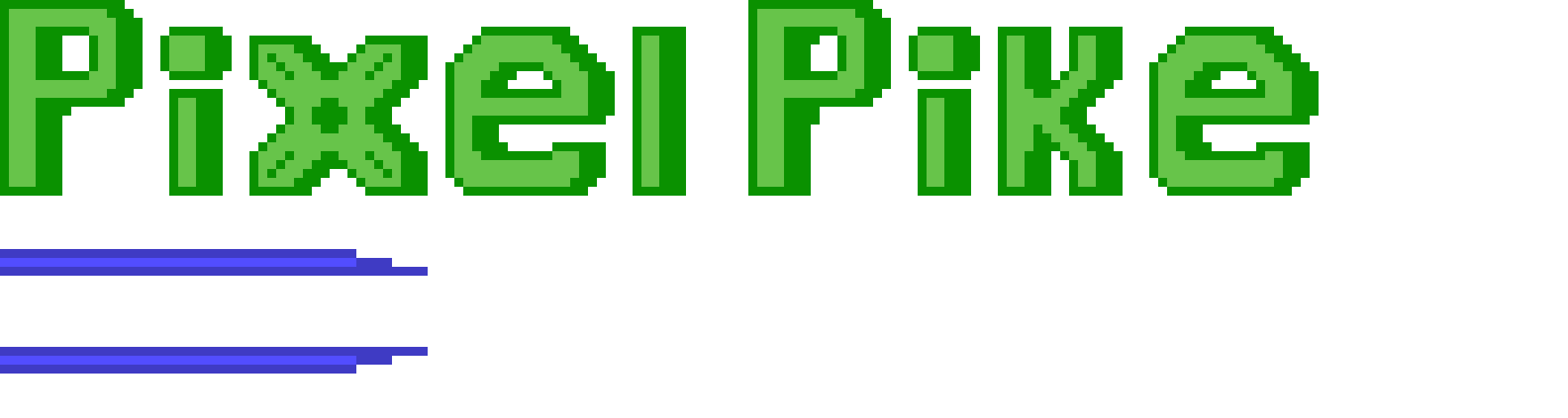 [932de8] Pixel Pike RE title pt 2