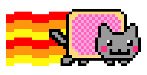 [b7ad32] Pixel_art - NyanCat