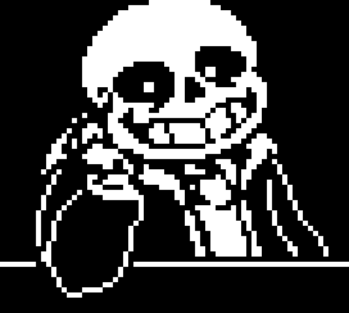 [11a9d7] Yea, He's a friend of mine?? -Shop Keeper Sans