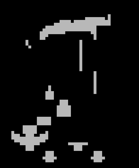 [30dec3] Fine. then i'll kill YOU. (several glitched scythes and swords fly towards cyan, only for him to dodge them). -Hollowed Gray
