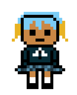 [eaaf3d] danganronpa pixel sprite base