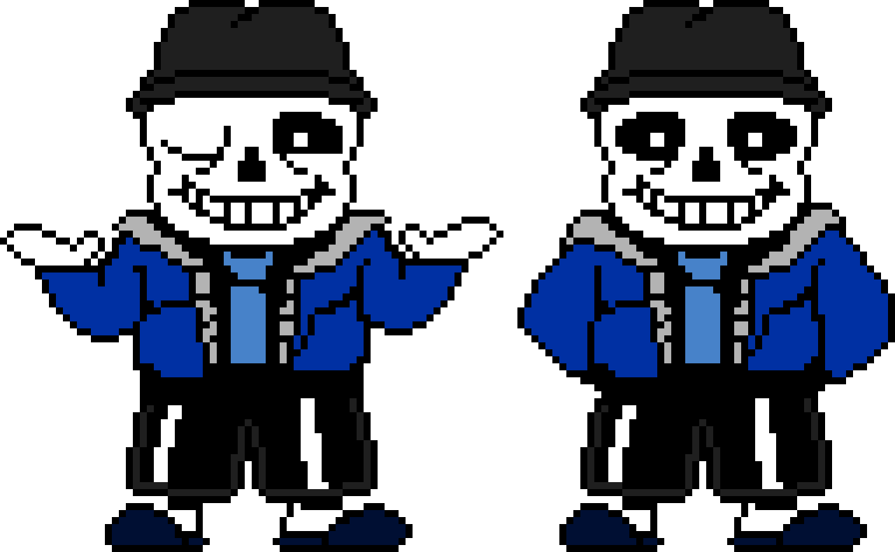 [9664c4] PeterPlay19 The Random Skeleton Battle Sprites. ( Colored Version )