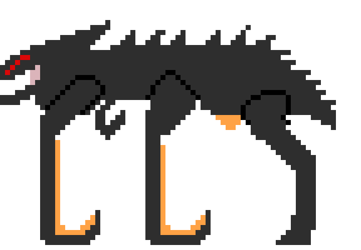 [5c793e] female muto from godzilla 2014 by sj stares at the lake stay away from my muto babys