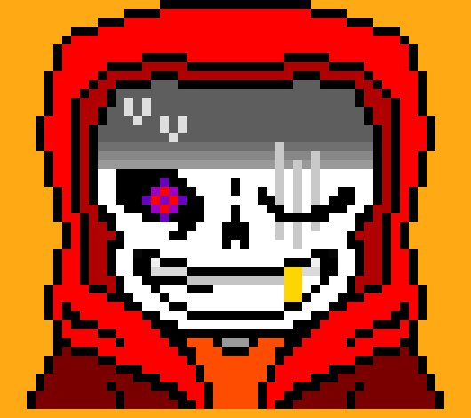 [7398c2] *Spots someone behind sans* What the-? :Scar