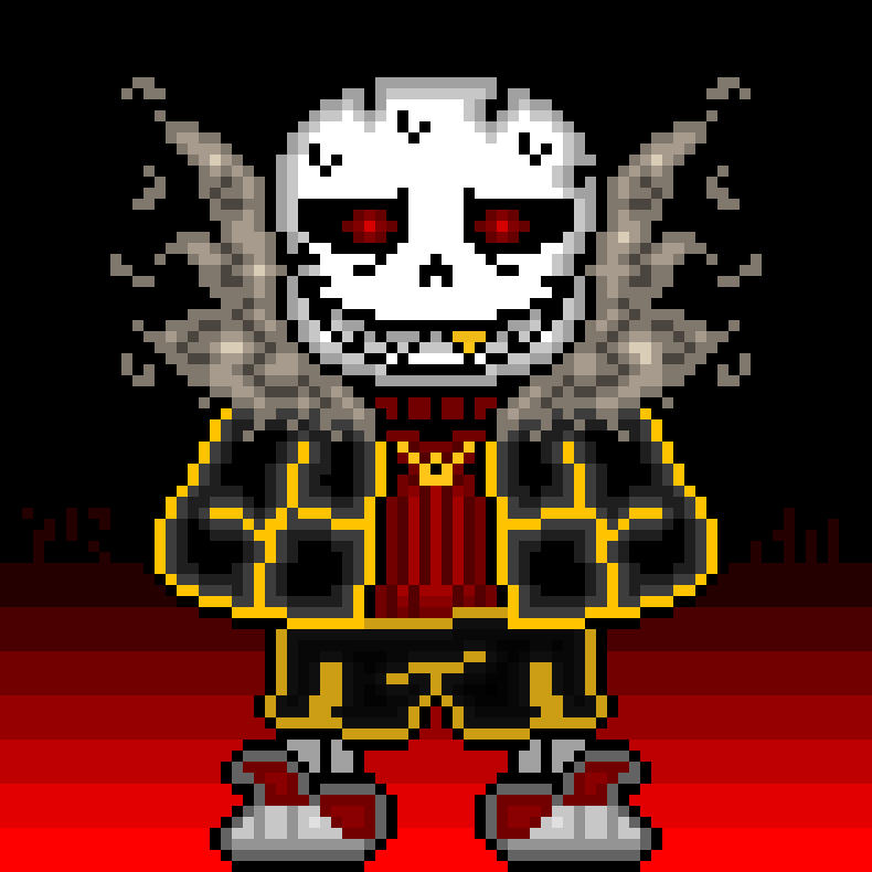 [670d58] Catastrophe Fell Sans Phase 1 (Design 2 V3) W/V2Background