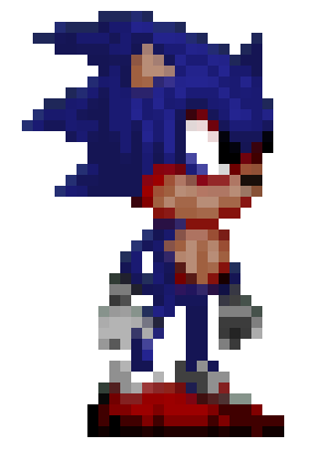 [b43241] *teleports to knuckles in his sonic form* -sonic?