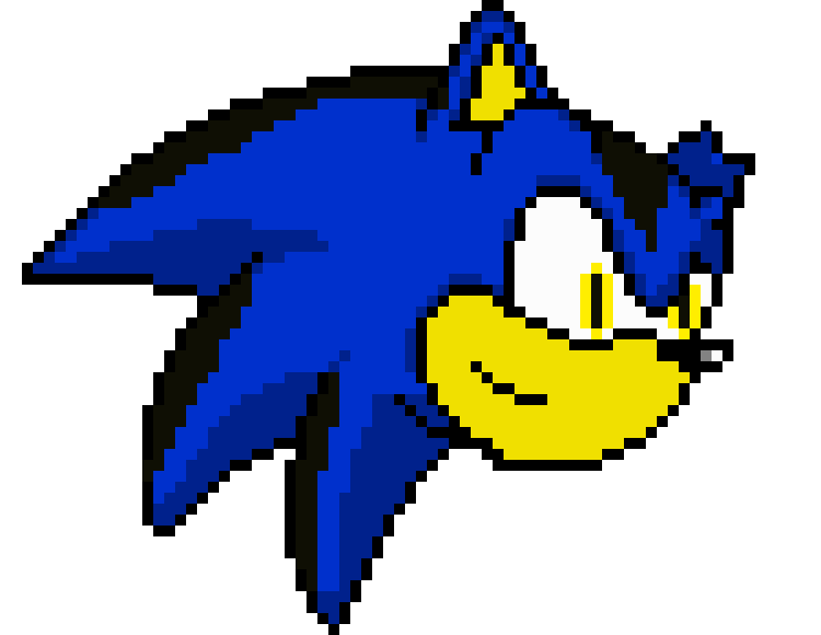 [88382a] Bolt the Hedgehog face