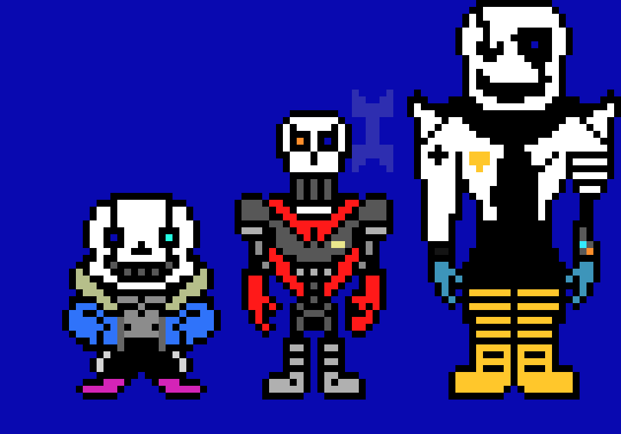 [9664c4] robosans gaster and paps