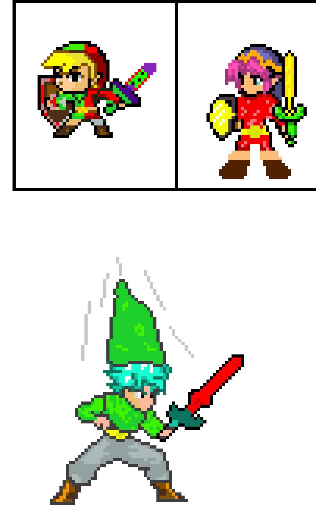 [584335] Link Pixel Art