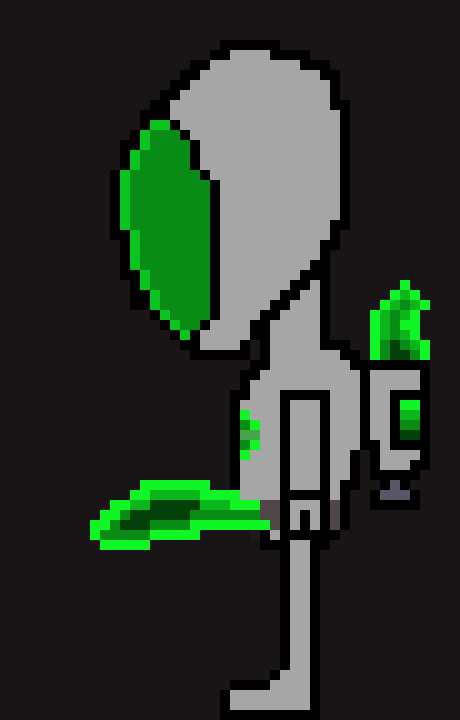 [d436d4] (alien not robot) against frisk she was teleported here by the pam gods to fight me