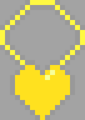 [c9c00b] Loli and T's locket. After one of T's many deaths, Chris was given this locket to return to Loli, but none of that ever worked out. Chris eventually decided to just start wearing it for himself. Honestly, I could remove this, since he's constantly wearing it anyway.