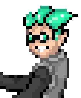 [e0afec] does anyone know how to make completely original pixel art? i need help.   -TomKat
