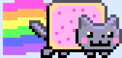 [191742] NYAN CAT TEMPLATE