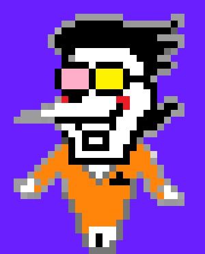 [e6fd97] Spamton/Scp 8133-KROMER IS MONET AND MONEY IS FOOD*He began to glitch while he laughed* 