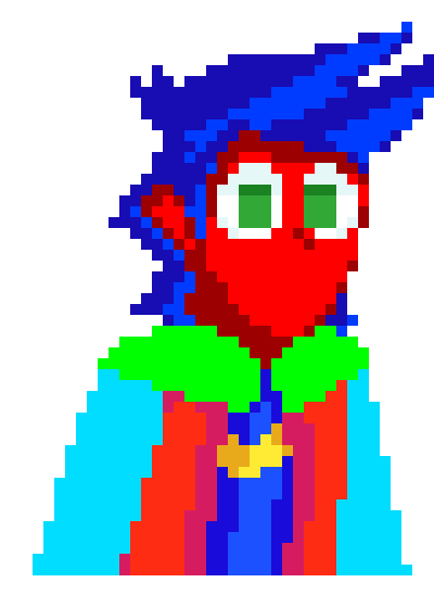 [8de716] the people that do that shit just aren't here right now, that's probably why, rainbow. also i added shading the the hair, as well as got the rough shape of the hood and arms. progress is being made