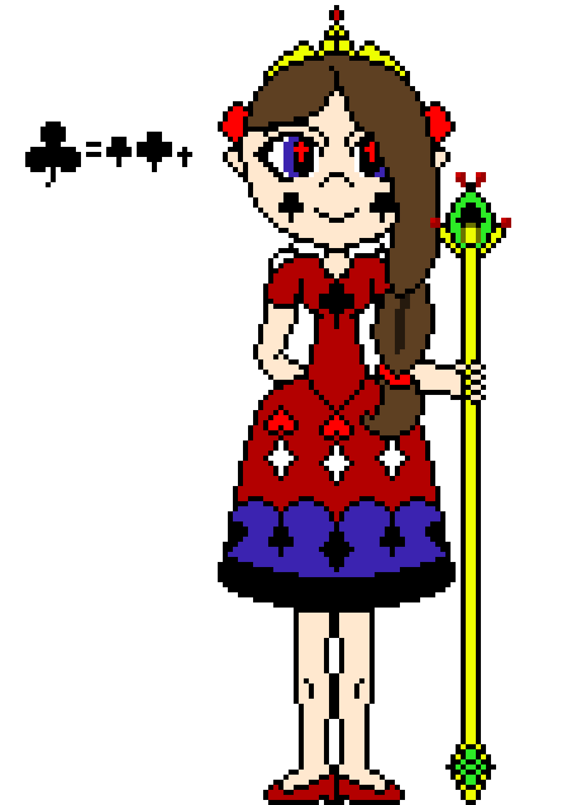 [9664c4] (NOT DONE! DON'T STEAL!) Queen of Clovers - SAL