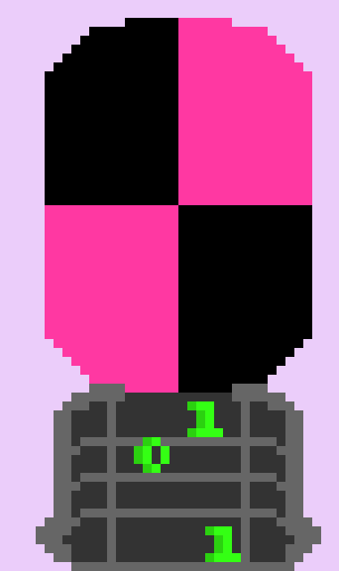 [05b0c1] *She flashes. It says "I'm not free, yet. Free me" in Binary. The program disappears from the computer. Images has a new file*