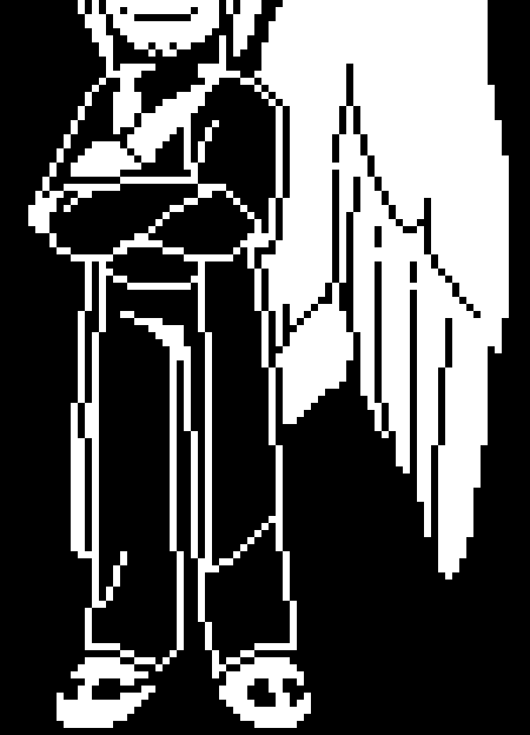 [6ced57] -The person with wings landed- Wow. -They start laughing- This is NOT where I'm supposed!