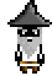 [63ceb7]  Black Pixel Wizard Idle 