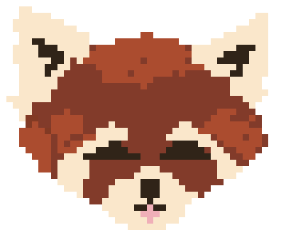 [b2d49e] red panda