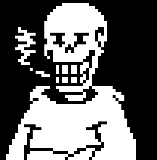 [149936] *sees Sans on the floor* *snickers and picks him up* *takes him to bed* -SWAP Pap