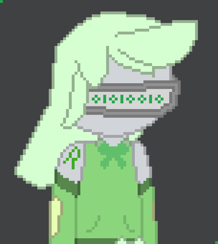 [6a7b6a] *It is still powered off near the fountain...*