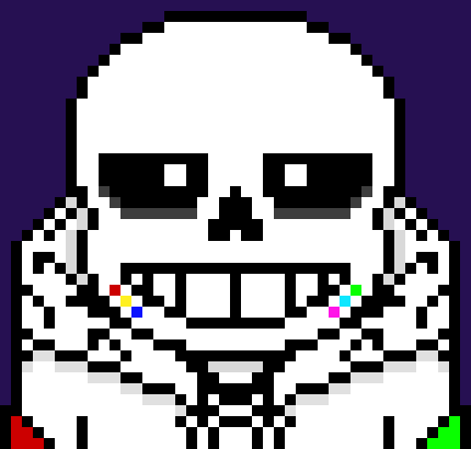 [7a4037] *summons hundreds of  Outertale blasters and fires at Delete