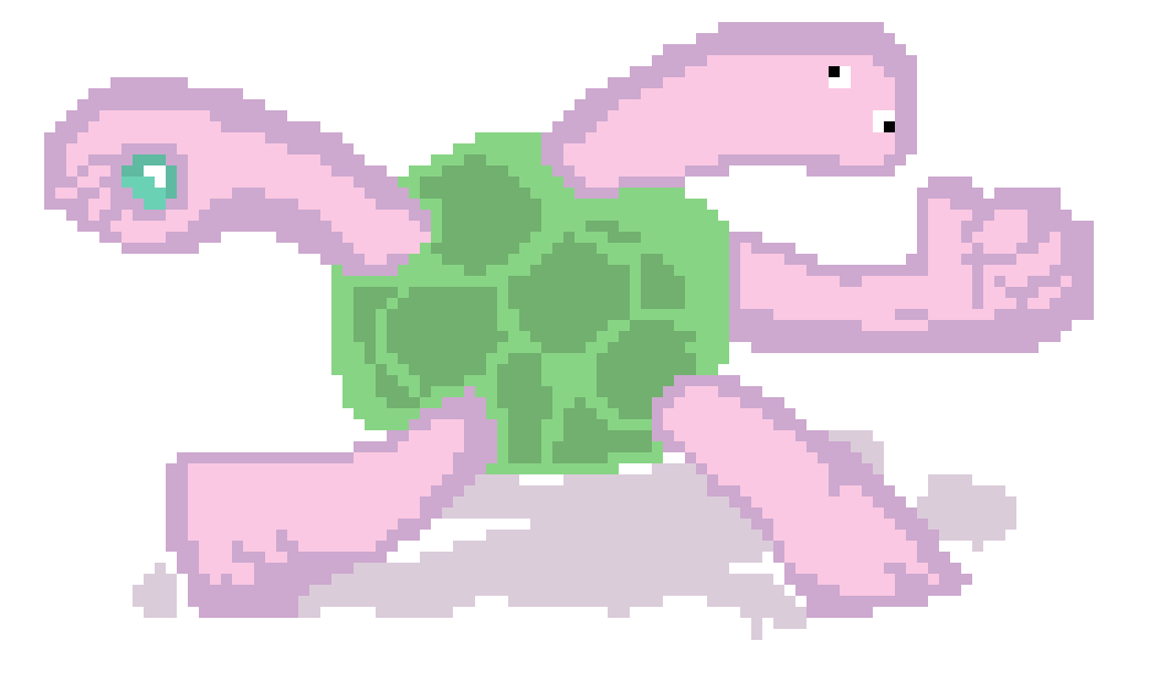 [60e077] worm turtle man