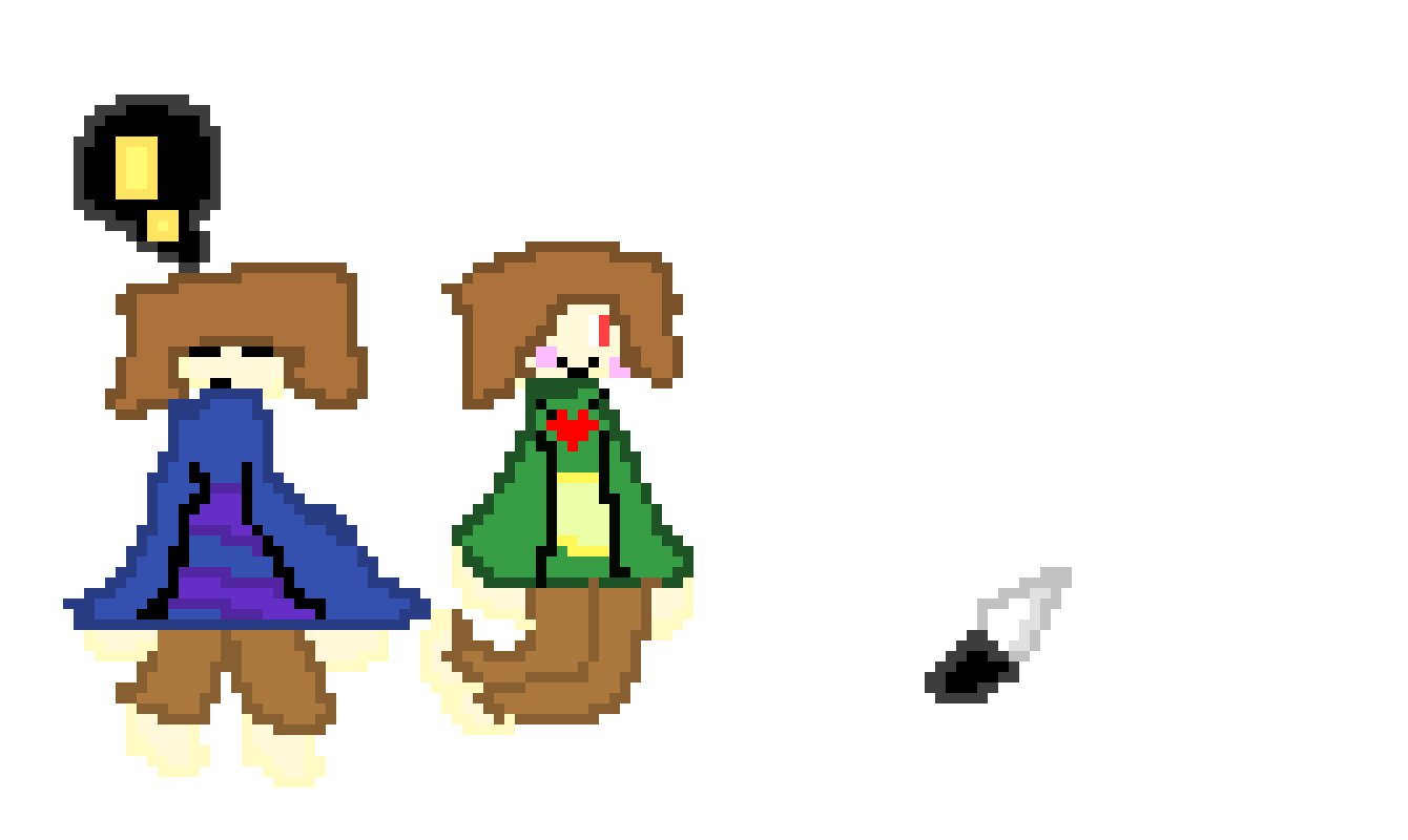 [9664c4] frisk and chara