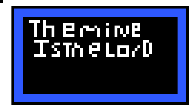 [9664c4] the mine is the lord