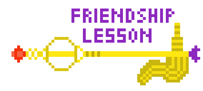 [9664c4] Keyblade pixel art: Friendship Lesson