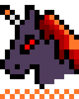 [620be4] Evil Unicorn Head  