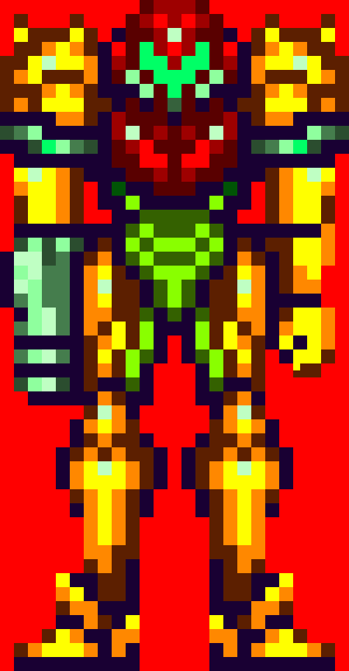 [b2b114] (Samus Aran appears! Remake by MILO | Original from NINTENDO)