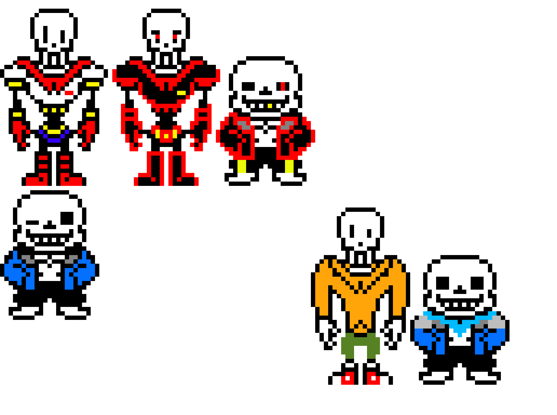 [9664c4] UnderFellSansANDPapyREDOefgsdfgsd