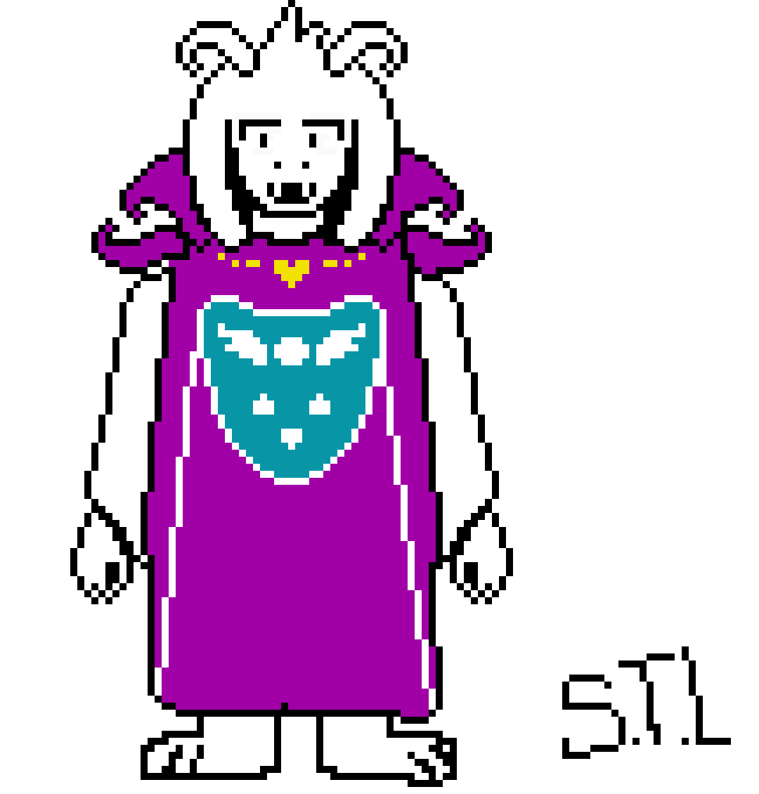[9664c4] Goat-Dad:Asriel (Pissed Version)