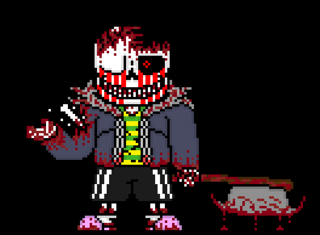 [e8cb42] why are you covering his face with a gaster blaster punk?  - RevertTerror