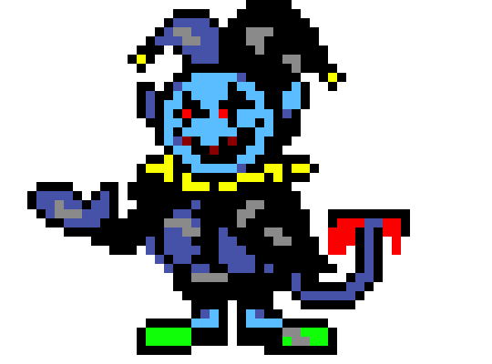 [9826e1] Jevil Sprite -Ray
